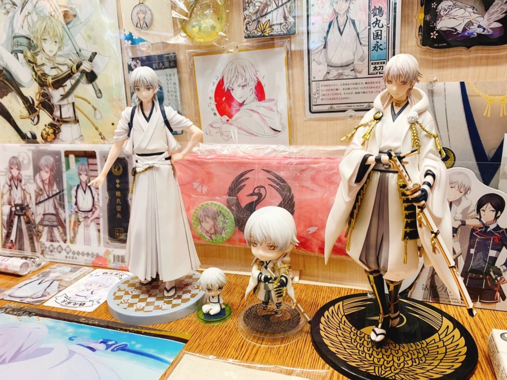 藤森神社　宝物殿　鶴丸　刀剣乱舞